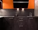 Cociña laranxa no interior: desmontamos os pros, contras e combinacións de cores exitosas 8372_68