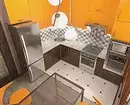 內部的橙色廚房：我們拆卸優點，缺點和成功的顏色組合 8372_84