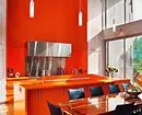 內部的橙色廚房：我們拆卸優點，缺點和成功的顏色組合 8372_9