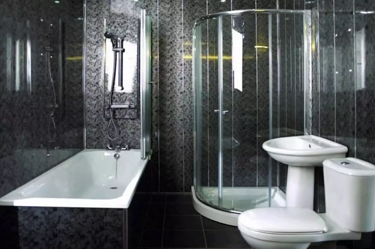 浴室可以分开，除瓷砖外：9种实用和美丽的材料 8386_17