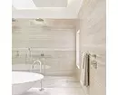 Ko var atdalīt ar vannas istabu, izņemot flīzes: 9 praktiski un skaisti materiāli 8386_62