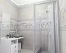 Ko var atdalīt ar vannas istabu, izņemot flīzes: 9 praktiski un skaisti materiāli 8386_9