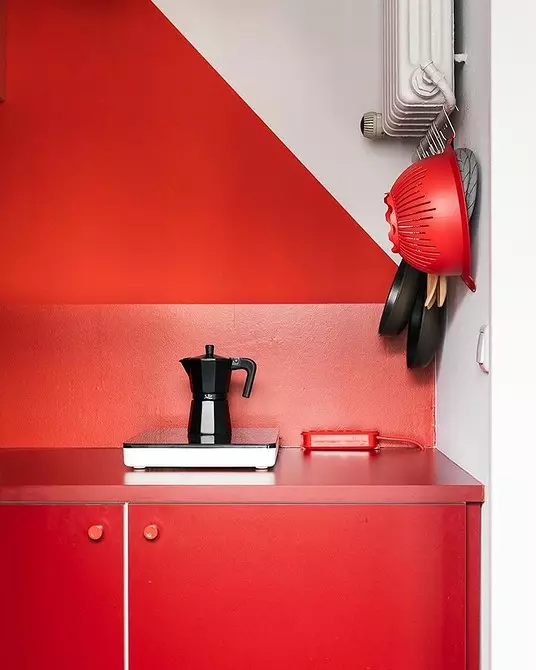 Rote Küche Design: 73 Beispiele und Innendesign-Tipps 8392_10