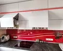 Red Kitchen Dezajno: 73 Ekzemploj kaj Internaj Desegnaj Konsiletoj 8392_107