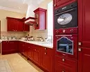 Designul bucătăriei roșii: 73 exemple și sfaturi de design interior 8392_116
