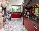 Червена кухня Дизайн: 73 Примери и съвети за интериорен дизайн 8392_15