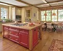 Design de cozinha vermelha: 73 exemplos e dicas de design de interiores 8392_38