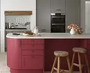 Rote Küche Design: 73 Beispiele und Innendesign-Tipps 8392_41
