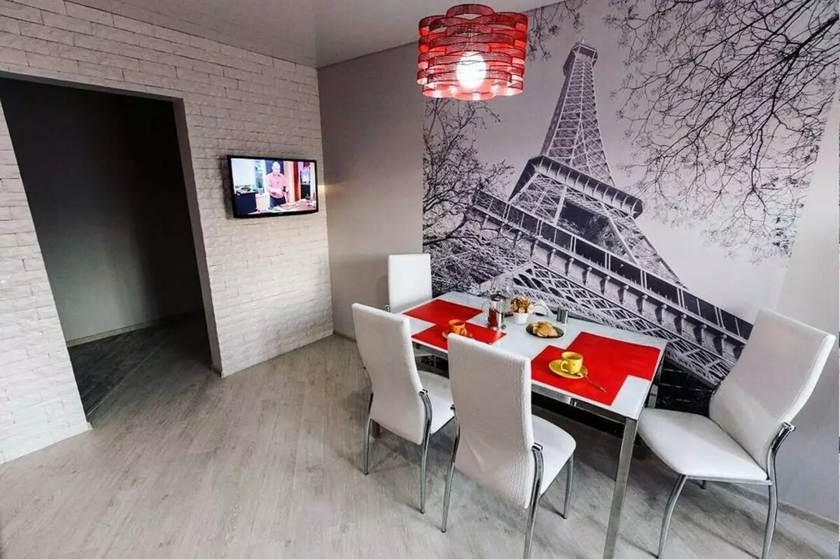 Red Kitchen Design: 73 Mga Halimbawa at Interior Design Tips 8392_76