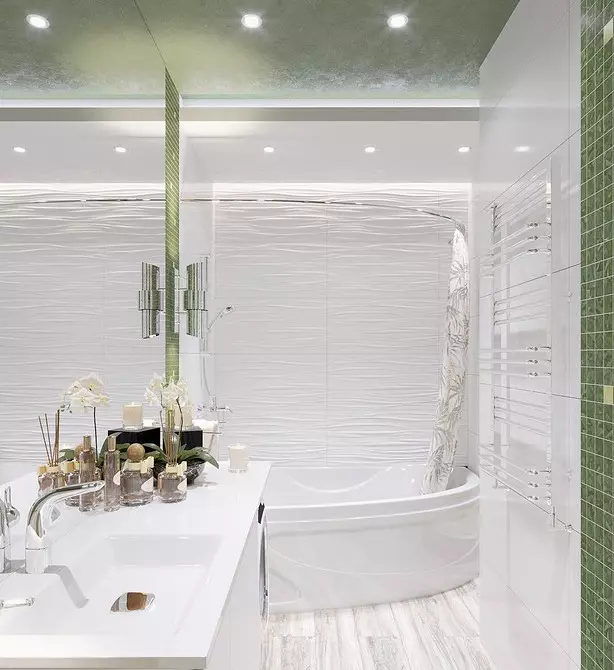 55 όμορφα εσωτερικά μπάνιου με λευκά πλακάκια 8406_106