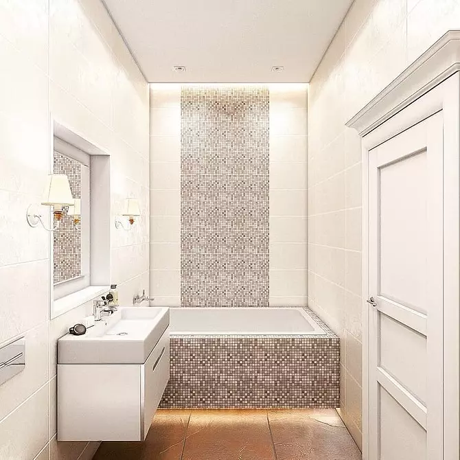55 Gyönyörű fürdőszobai belső terek fehér csempével 8406_64