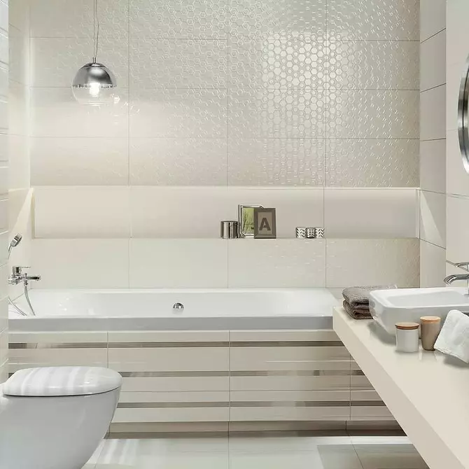 55 Prekrasna kupaonica interijera s bijelim pločicama 8406_65