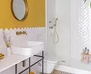 55 Gražus vonios kambario interjeras su baltomis plytelėmis 8406_93