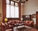 Dužiniame meno Nouveau stiliaus gyvenamojo kambario dizainą: 76 prabangos pavyzdžiai 8408_12