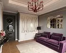 Art Nouveau tarzı oturma odasının tasarımını dekore ediyoruz. 76 Lüks örnek 8408_121