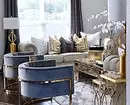 Decorem el disseny de la sala d'estar a l'estil modernista: 76 exemples de luxe 8408_136