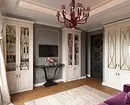 Naka-decore namin ang disenyo ng living room sa Art Nouveau Style: 76 Mga halimbawa ng luxury 8408_140
