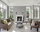 Decorem el disseny de la sala d'estar a l'estil modernista: 76 exemples de luxe 8408_141