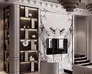 Razvijamo obliko dnevne sobe v umetnosti Nouveau Style: 76 Luksuzni primeri 8408_25