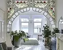 Ne e dekorojmë hartimin e dhomës së ndenjes në Art Nouveau Style: 76 shembuj luksoze 8408_40
