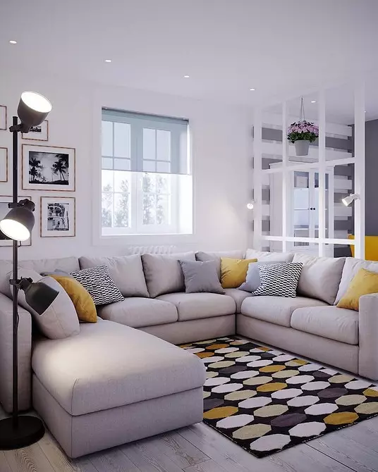I-Living Room Design In Scandinavia Style: 6 Imigomo Eyinhloko 8410_103
