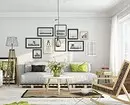 Deseño de sala de estar en estilo escandinavo: 6 principios principais 8410_107