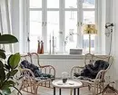 Stue design i skandinavisk stil: 6 hovedprinsipper 8410_116