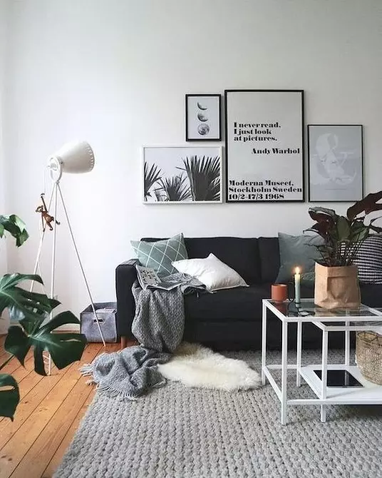 I-Living Room Design In Scandinavia Style: 6 Imigomo Eyinhloko 8410_125