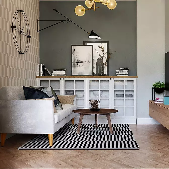 Design living în stil scandinav: 6 principii principale 8410_135