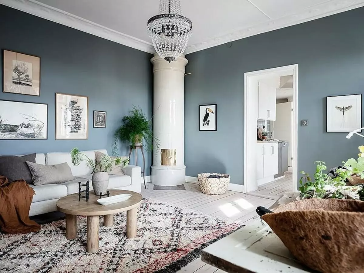 I-Living Room Design In Scandinavia Style: 6 Imigomo Eyinhloko 8410_27