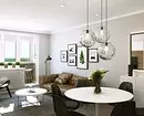 Dzīvojamā istabas dizains Skandināvijas stilā: 6 galvenie principi 8410_3