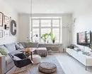 Deseño de sala de estar en estilo escandinavo: 6 principios principais 8410_6