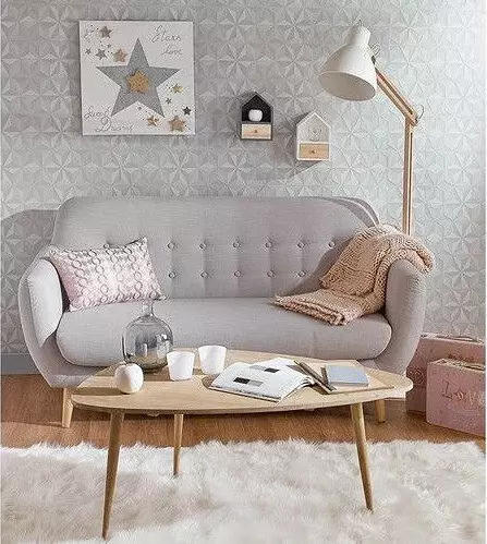 Living room design in Scandinavian style: 6 main principles 8410_62