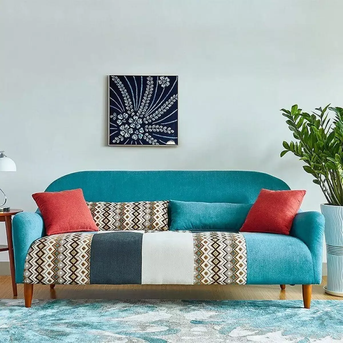 Deseño de sala de estar en estilo escandinavo: 6 principios principais 8410_63