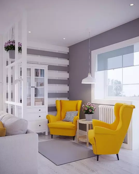 I-Living Room Design In Scandinavia Style: 6 Imigomo Eyinhloko 8410_64