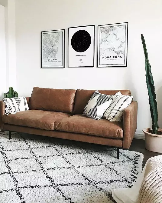 Dzīvojamā istabas dizains Skandināvijas stilā: 6 galvenie principi 8410_66