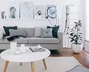 Dizajni i dhomës së jetesës në stilin skandinav: 6 parimet kryesore 8410_71
