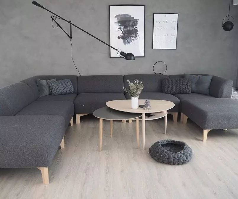Design del soggiorno in stile scandinavo: 6 principi principali 8410_76