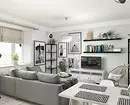 Dzīvojamā istabas dizains Skandināvijas stilā: 6 galvenie principi 8410_81
