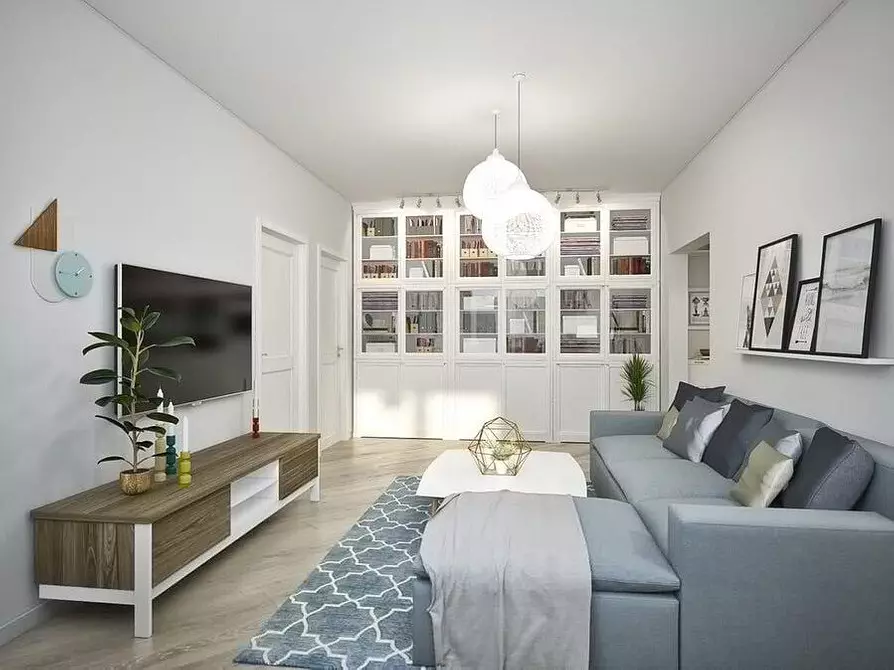 I-Living Room Design In Scandinavia Style: 6 Imigomo Eyinhloko 8410_93