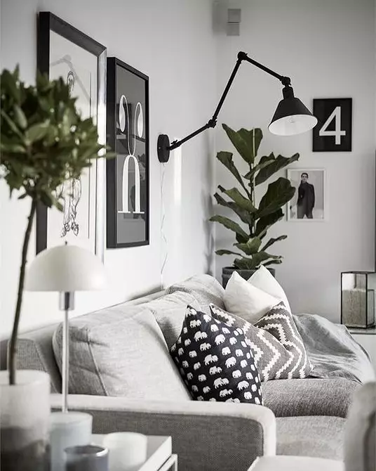I-Living Room Design In Scandinavia Style: 6 Imigomo Eyinhloko 8410_96