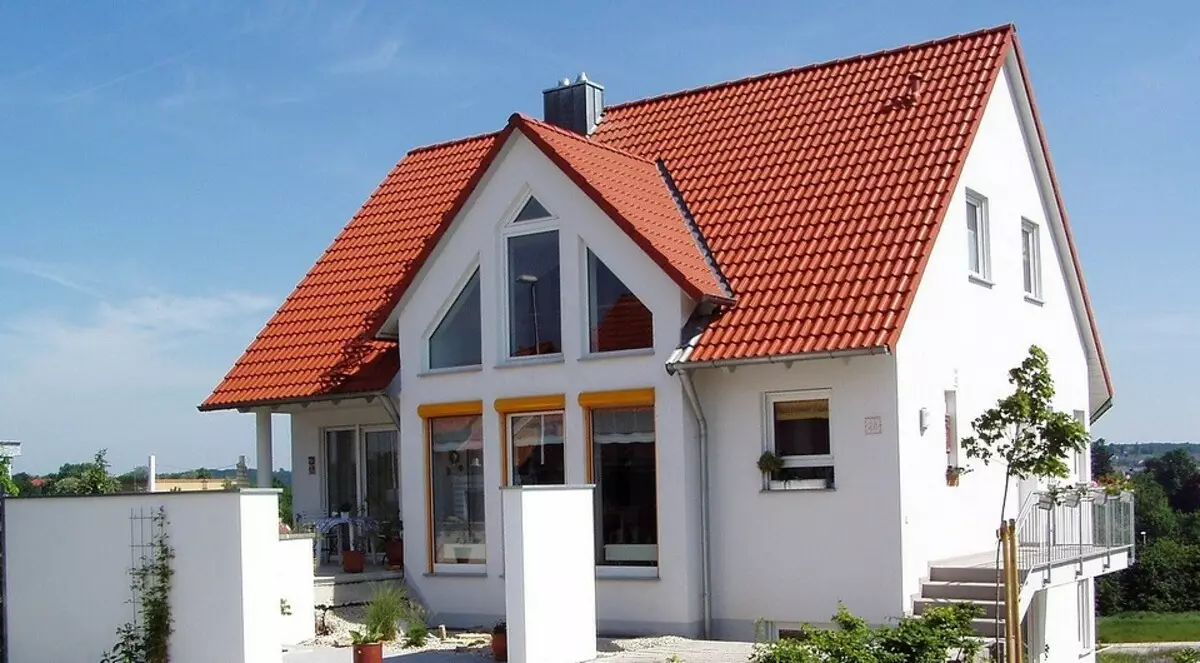 Nga dizajni në çati: çfarë çati për të zgjedhur për shtëpi 8412_8
