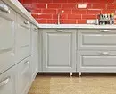 Valitse Esiliina valkoinen keittiö: 5 suosittua vaihtoehtoa ja onnistuneita väriyhdistelmiä 8414_65