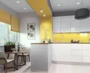 پیش بند برای آشپزخانه سفید را انتخاب کنید: 5 گزینه های محبوب و ترکیب رنگ های موفق 8414_74