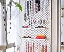 Pegboard in the interior: 19 ways originally use perforated board 8416_69