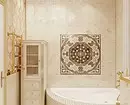 Bathroom In Classic Style: Serişteyên ji bo sêwiranê û 65 nimûneyên sêwirana bedew 8426_116