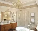 Bathroom In Classic Style: Serişteyên ji bo sêwiranê û 65 nimûneyên sêwirana bedew 8426_32