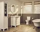 Baño en estilo clásico: Consellos para o deseño e 65 exemplos de deseño bonito 8426_44