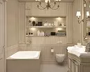 Klasik tarzda banyo: tasarım için ipuçları ve güzel tasarım 65 örnek 8426_6