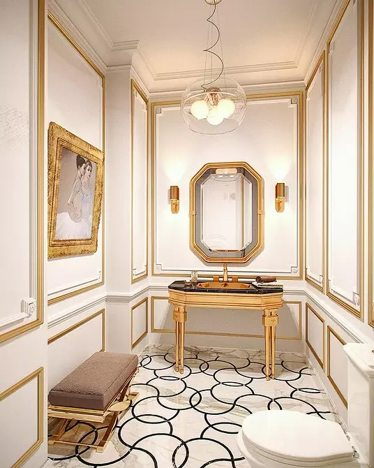 Badezimmer im klassischen Stil: Tipps zum Design und 65 Beispiele für schöne Design 8426_93